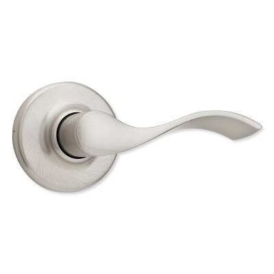 Kwikset Balboa Reversible Passage Leverset, Satin Nickel